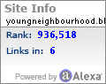 Alexa Certified Traffic Ranking for http://youngneighbourhood.blogspot.com
