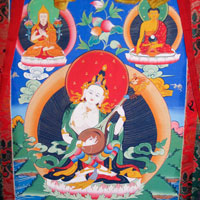 Saraswati Thangka